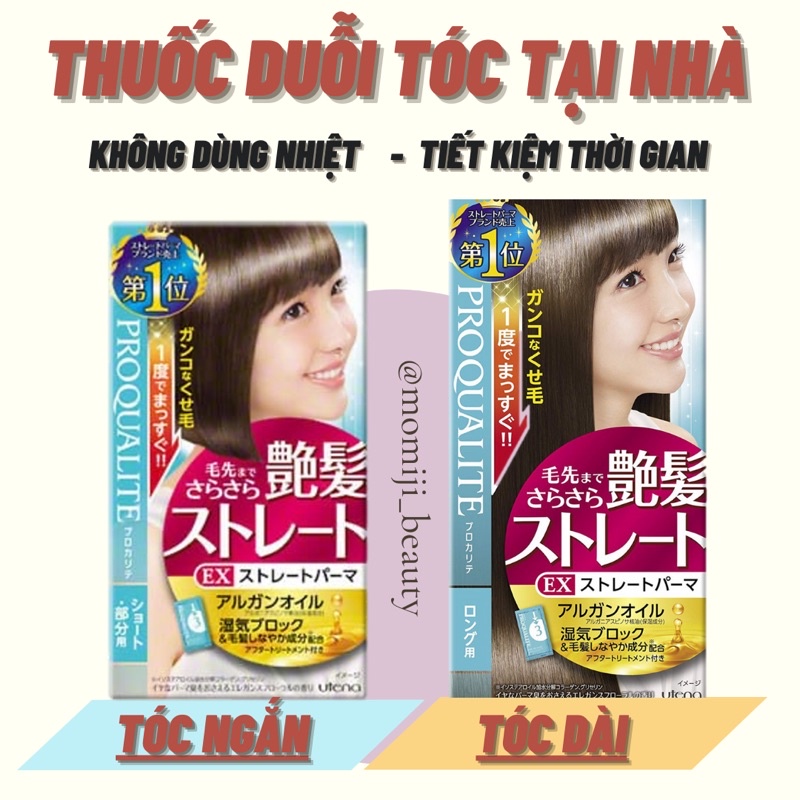 THUỐC DUỖI TÓC KO DÙNG NHIỆT UTENA NHẬT