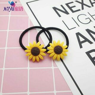 Dây cột tóc hoa hướng dương