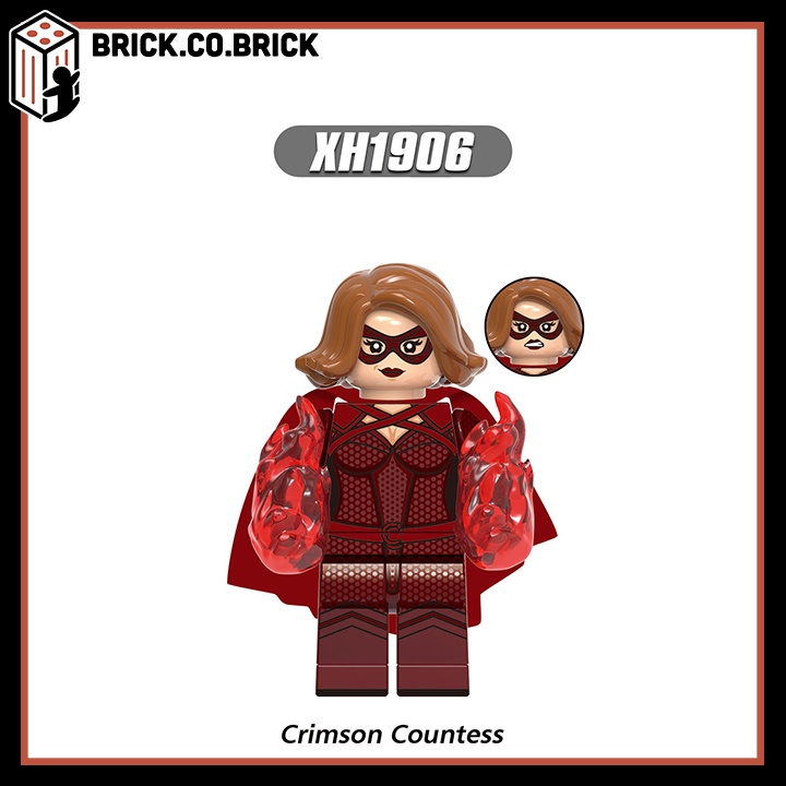 The Boys Lắp ráp Minifigure Siêu Anh Hùng Phá Hoại Mô hình Super Hero DC Homelander Starlight Soldier Boy X0337