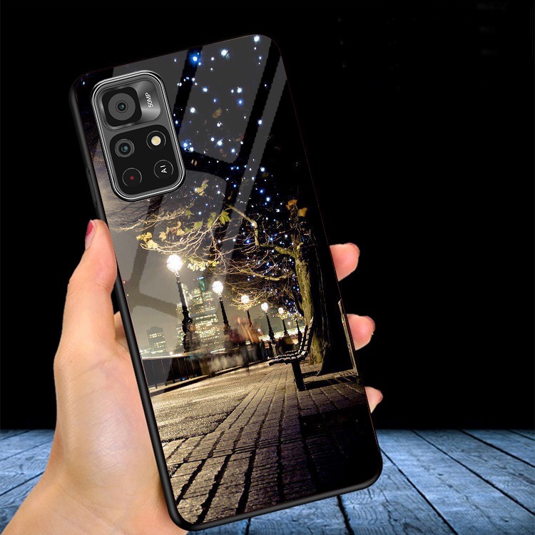 Ốp Lưng Kính 3D  XIAOMI REDMI NOTE 11S, NOTE 11 4G, NOTE 11 5G , NOTE 11 PRO, NOTE 11 PRO 5G Ốp lưng thế hệ mới cao cấp