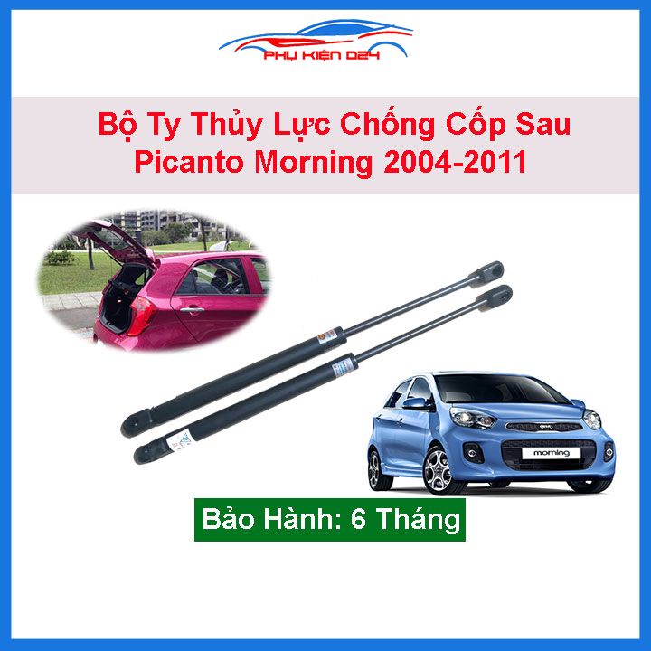 Bộ ty thủy lực chống cốp sau Morning 2005-2006-2007-2008-2009-2010-2011 mở cốp tự động