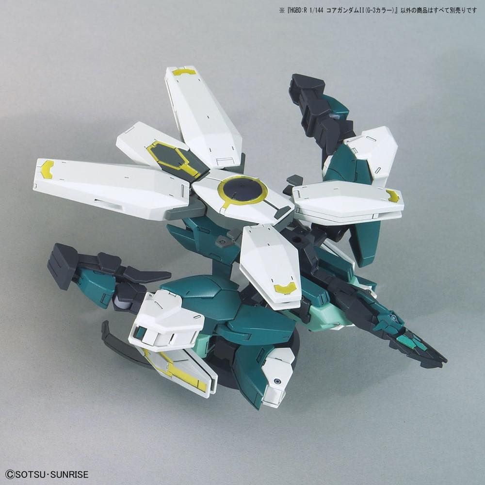 Mô Hình Lắp Ráp HG BD:R Core 2 Gundam II (G-3 Color)