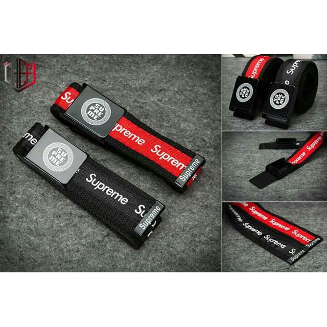 Thắt lưng vải canvas Supreme. batman, Dracula