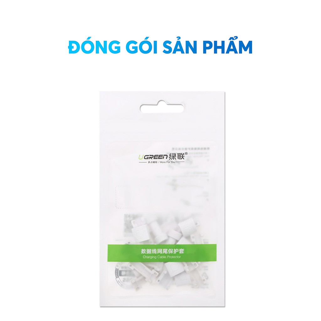 Đầu bọc bảo vệ các loại dây cáp sạc và tai nghe tránh gãy đứt UGREEN LP127 40705