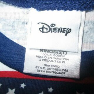 Bộ Disney bé trai, bé gái (2-4 tuổi)
