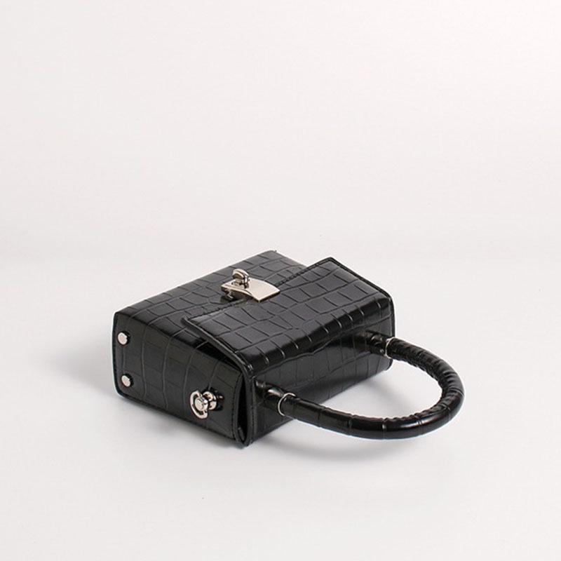 Túi Đeo Vai Vân Da Cá Sấu Thời Trang Dễ Phối Đồ Cho Bạn Gái