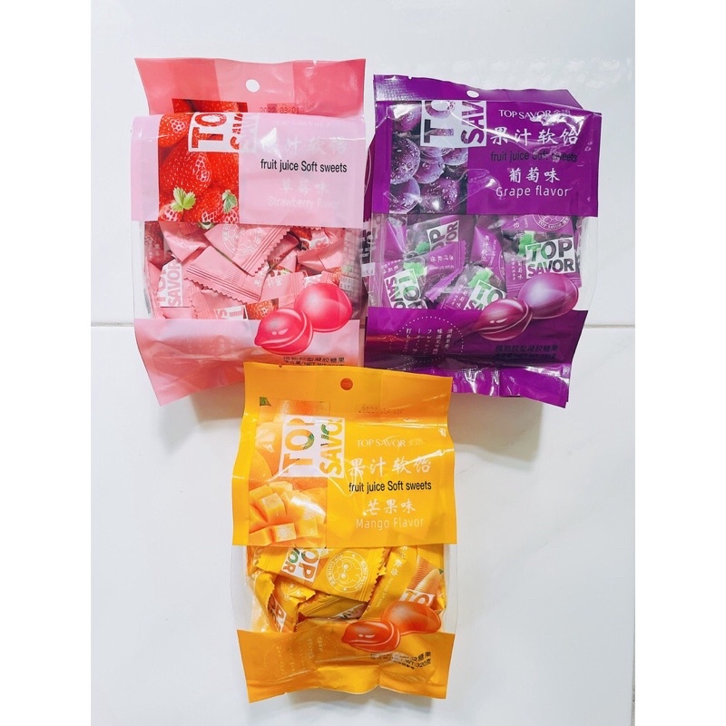 Kẹo Thạch Dẻo Trái Cây Top Fruit 320g