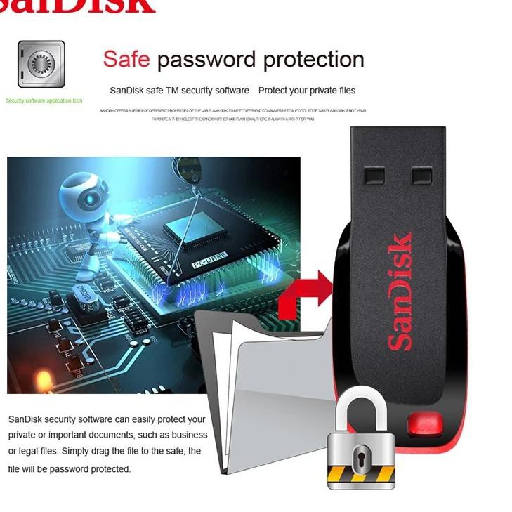 Usb 2.0 Cruzer Blade Cz50 Sandisk 32gb | BigBuy360 - bigbuy360.vn