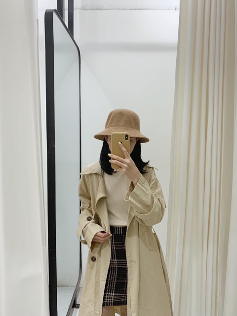 Áo mangto dáng dài