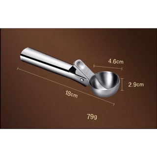 Muỗng múc kem inox