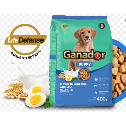 Thức ăn hạt cho chó con Ganador Puppy 400g