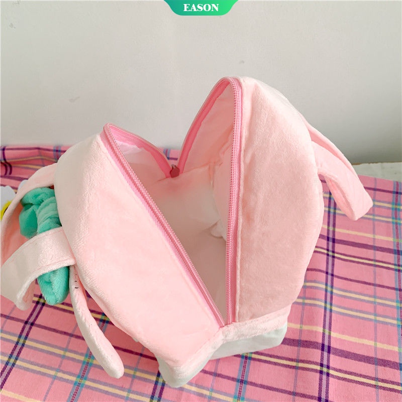 Túi Xách Vải Lông Cỡ Lớn Hình Cinnamoroll Và Kuromi Hoạt Hình Đáng Yêu Sức Chứa Lớn Làm Quà Sinh Nhật Cho Nữ