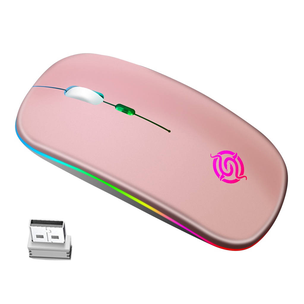 Chuột không dây 2.4GHz có thể sạc lại tiện dụng