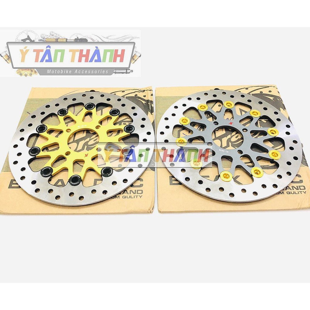 đĩa thắng king drag lòng nhôm 267mm