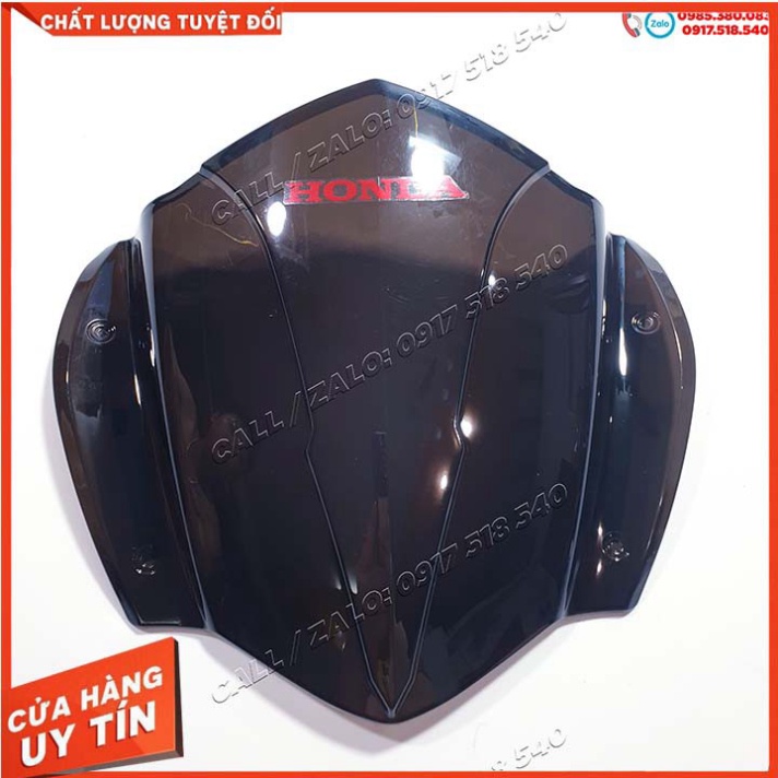 Chắn Gió Sh 2020 Trong Suốt + Tem HONDA Chữ Đỏ Chính Hãng Ảnh thật Sp