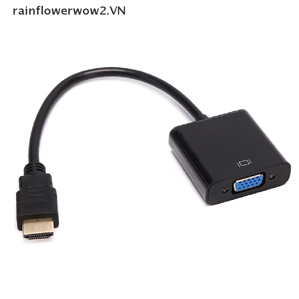 Dây Cáp Chuyển Đổi 1080P HDMI Đực Sang VGA Cái Cho PC HDTV