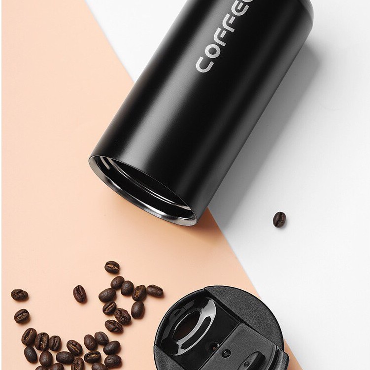 Bình giữ nhiệt khắc tên theo yêu cầu kiểu dáng coffee lamita 550ml chất liệu Inox 304 nhỏ gọn, tiện lợi Lamita BGN13