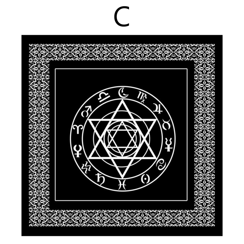 Tấm Thảm Trải Bàn Chơi Bài Tarot Họa Tiết Game Fate Guidance Độc Đáo