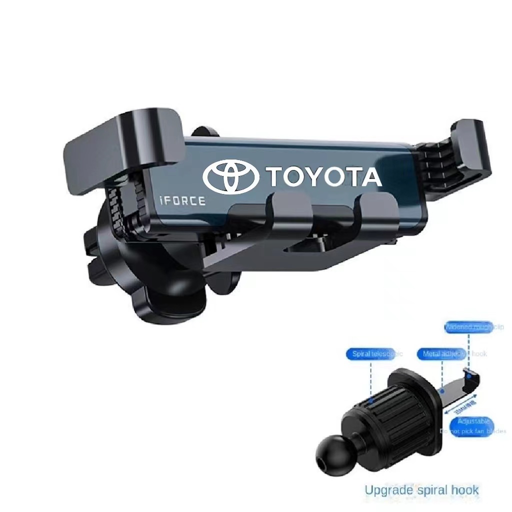 Giá Đỡ Điện Thoại Gắn Lỗ Thông Gió Xe Hơi Toyota Vios Yaris Altis Camry Avanza