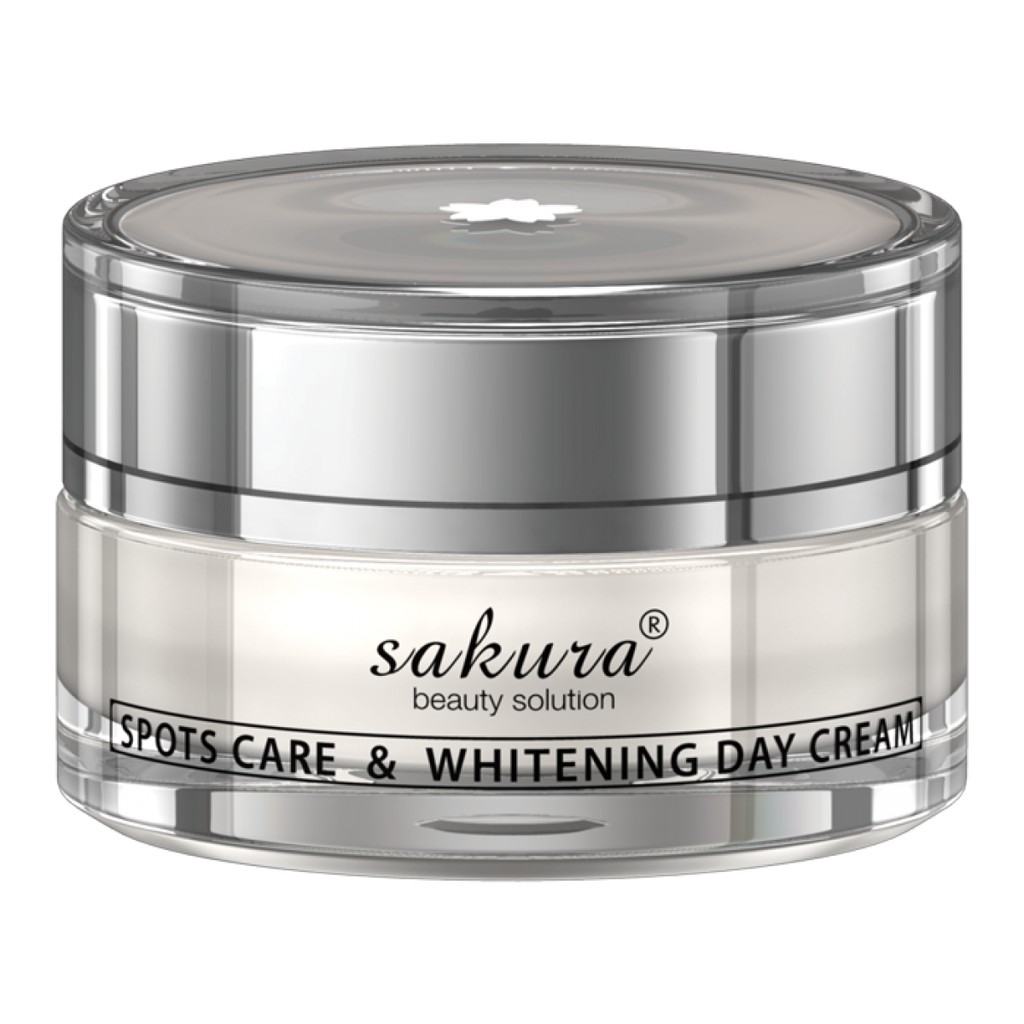Kem trị nám, dưỡng trắng da ban ngày Sakura Spots Care & Whitening Day Cream