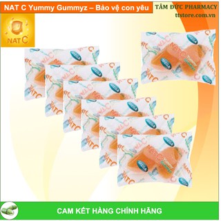 New nat c yummy gummyz - mega we care hộp 50 viên - kẹo dẻo natc - ảnh sản phẩm 4