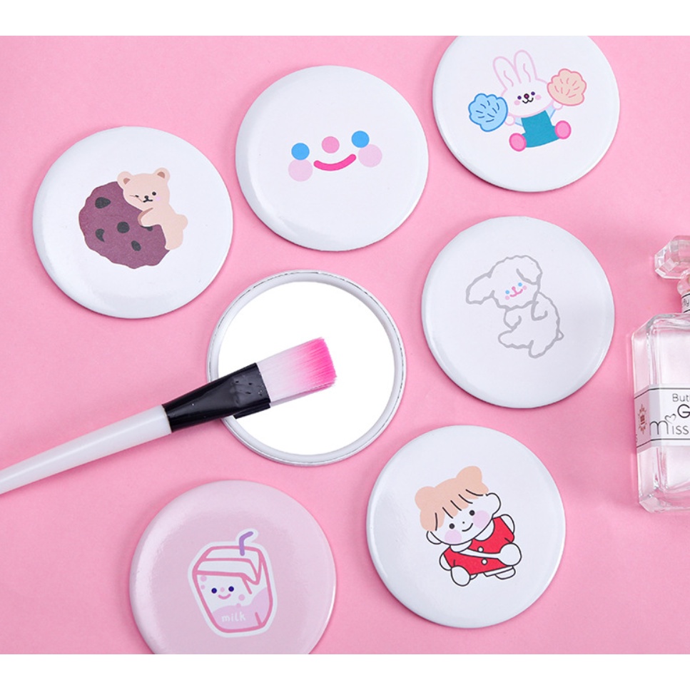 Gương Mini Hàn Quốc Trang Điểm 7CM Nhỏ Gọn A266
