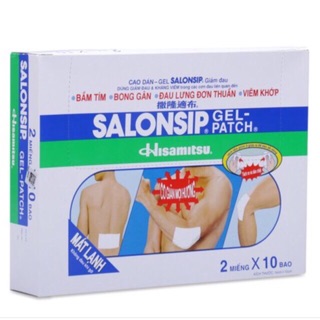 Salonship lạnh 1 túi 2 miếng