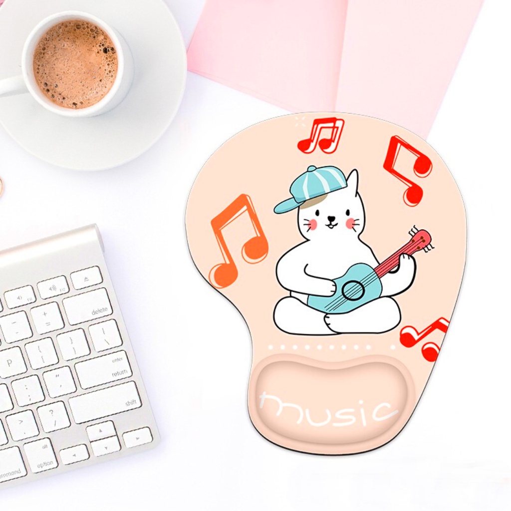 Miếng Lót Chuột Siêu Dễ Thương Có Đệm Kê Cổ Tay