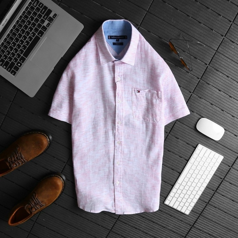 SƠ MI NGẮN TAY CÓ TÚI TM