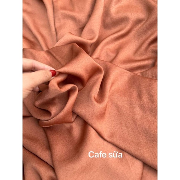 VẢI LỤA TẰM ƯỚT MÀU TRƠN