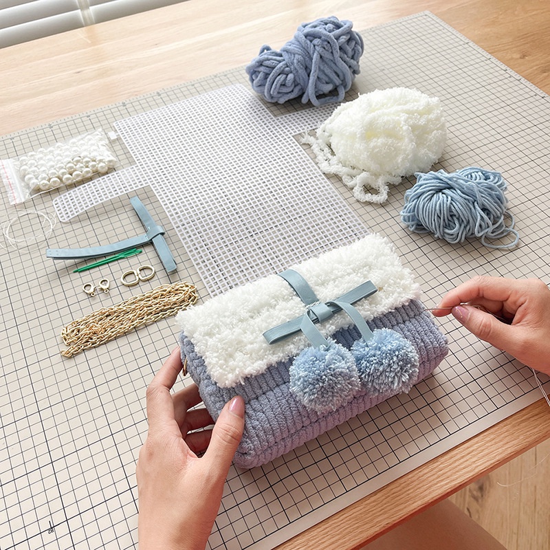 Túi Handmade Tự Đan đan len tự làm - Phụ Kiện Đan Túi [Có video hướng dẫn]