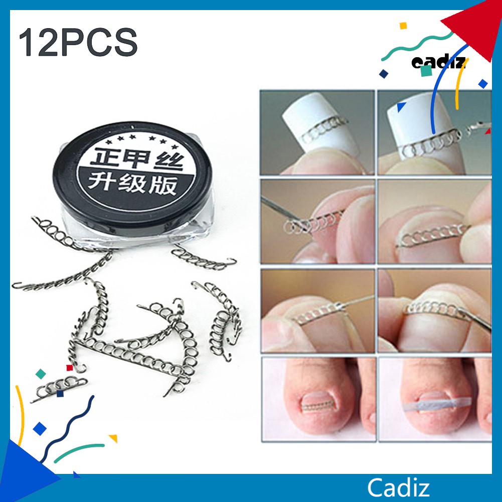 [Hàng mới về] Bộ 12 Dụng Cụ Định Hình Móng Chân Tiện Dụng