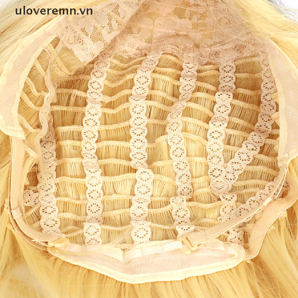 Bộ Tóc Giả Ngắn Màu Vàng Hóa Trang Nhân Vật Anime Haikyuu Kenma Kozume