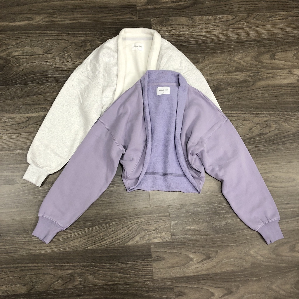 Áo khoác croptop oversize