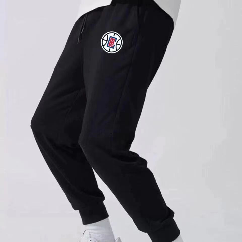 Hàng Có Sẵn-Quần Thể Thao NBA Dáng Rộng Tích Hợp Vớ Nhung Thời Trang Thu Đông Dành Cho Nam