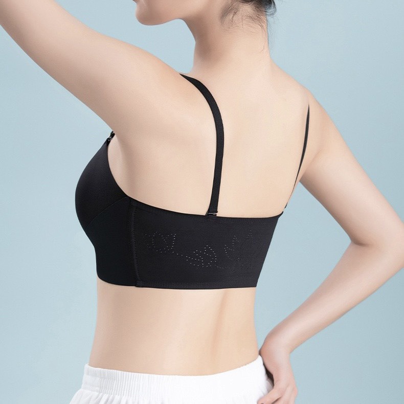 Áo quây đa năng móc cài trước su mát ôm sát nâng đẩy, kèm 2 set dây áo Ame