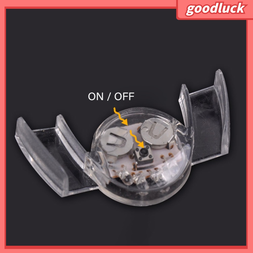 Đồ chơi gắn hàm răng bằng silicon trong suốt tích hợp đèn led vui nhộn hóa trang lễ Halloween