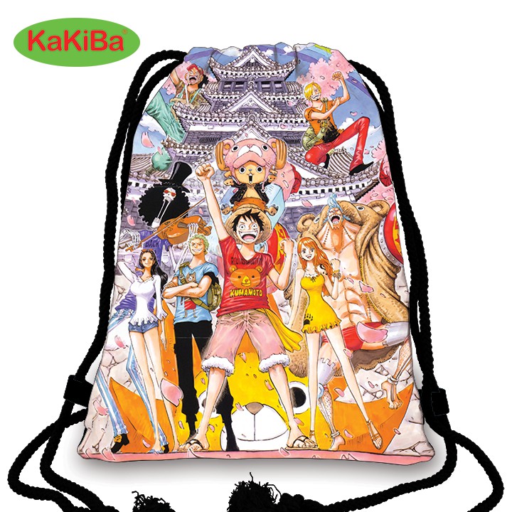 Balo dây rút in hình One Piece