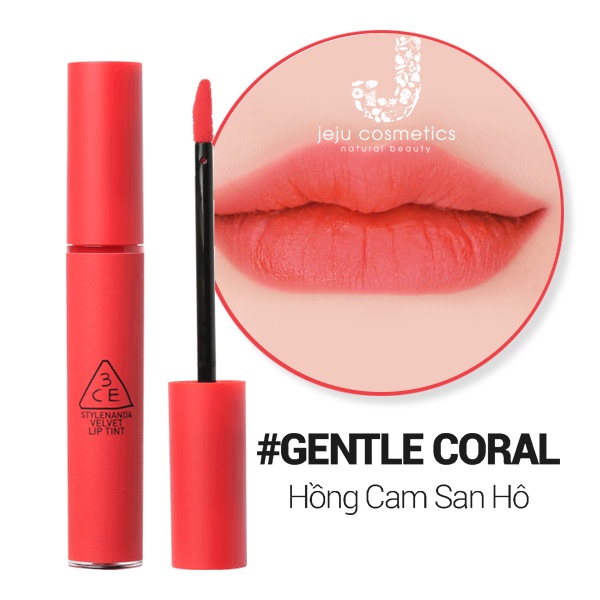 [Hàng Chính Hãng- Shop sale lỗ lấy mẫu mới] Son Kem Lì 3Ce VELVET LIP TINT