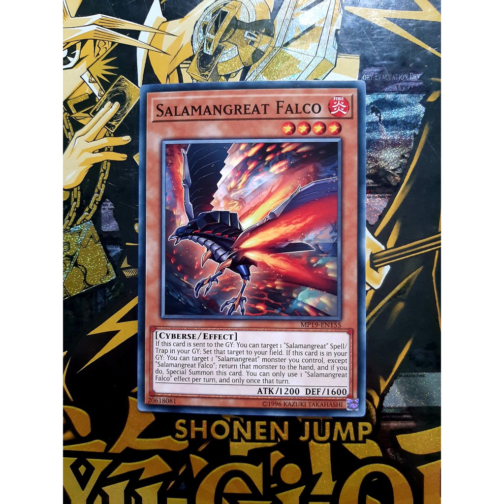 Thẻ Bài Yugioh Monster Salamangreat Falco - Common