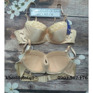 Áo lót có gọng không mút ren 3 phân