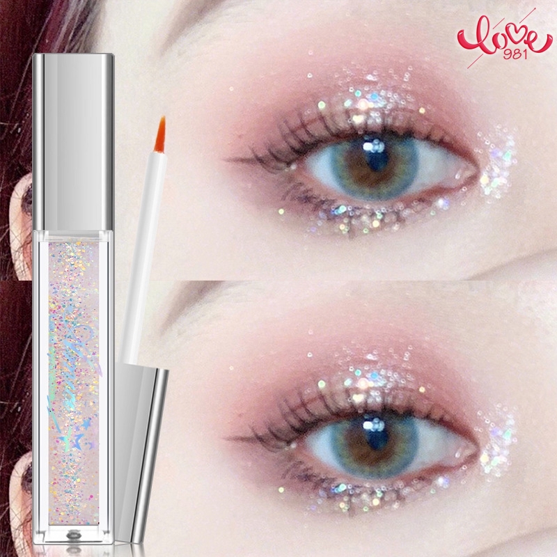 (hàng Mới Về) Phấn Mắt Dạng Lỏng Ánh Kim Tuyến Lấp Lánh