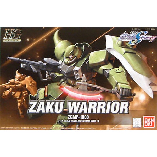 Mô Hình Lắp Ráp Gundam Hg Seed 18 018 Zaku Warrior Tỉ Lệ 1 / 144 Zgmf-1000