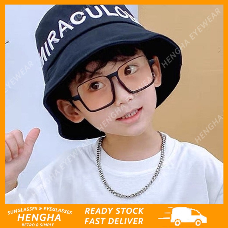 Kính Mát Nửa Gọng Vuông Màu Nâu Phong Cách Retro Thời Trang