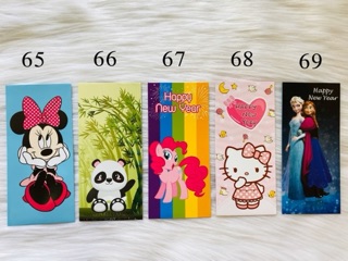 SET 10 BAO LÌ XÌ HELLO KITTY