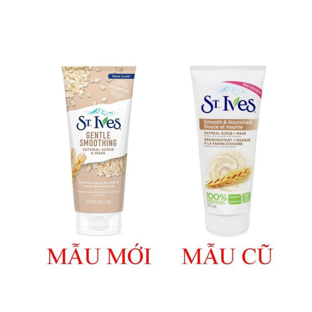 Tẩy tế bào chết và mặt nạ dưỡng da lúa mạch st ives