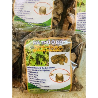 Hà thủ ô, 1kg củ hà thủ ô đỏ khô, xanh tóc, đẹp da , hàng chất lượng cao, rụng tóc, bạc tóc, hói đầu