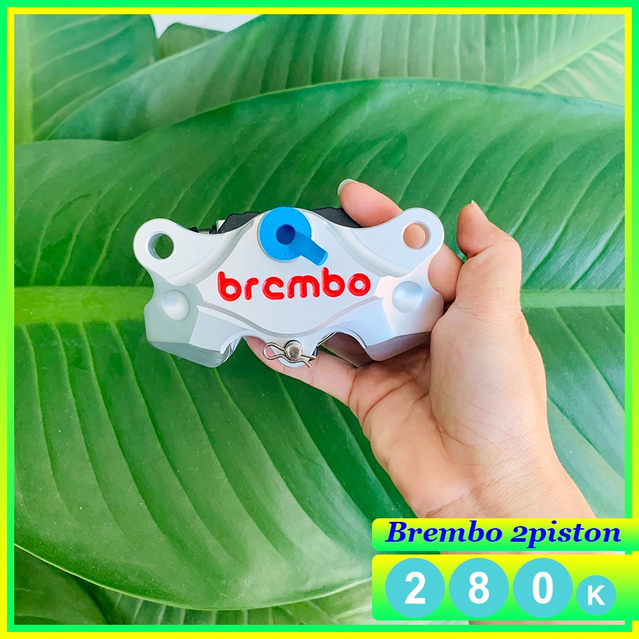 Heo TRƯỚC BRCMBE 2PIS đối xứng GẮN ĐĨA ZIN KÈM PÁT các dòng xe AB2010, AB2013-20, Click, Mio, Luvias, Xìpo, Nouvo, Sonic