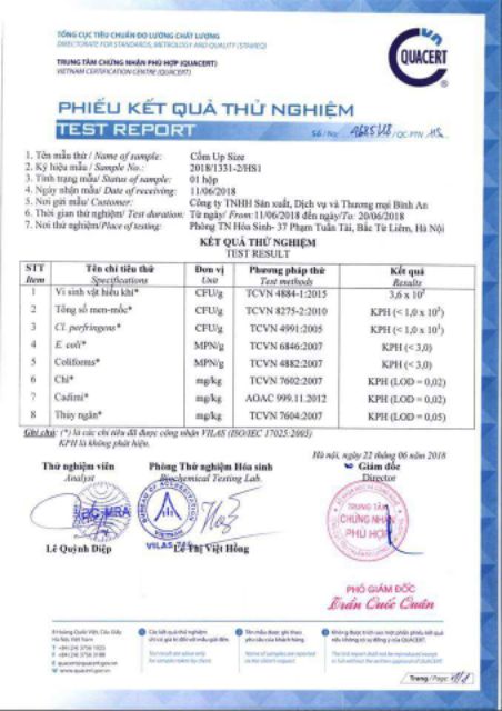 Cốm UP SIZE Cty BÌNH AN( sale hết cỡ) | BigBuy360 - bigbuy360.vn