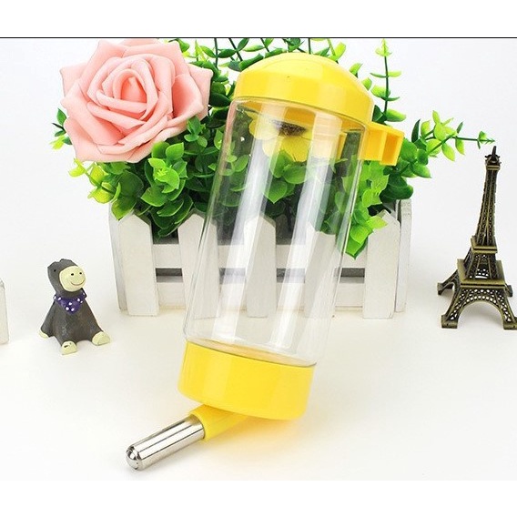 Bình nước gắn chuồng cho chó mèo 350 ml , khiến việc bơm và lấy nước để chăm sóc thú cưng dễ dàng hơn